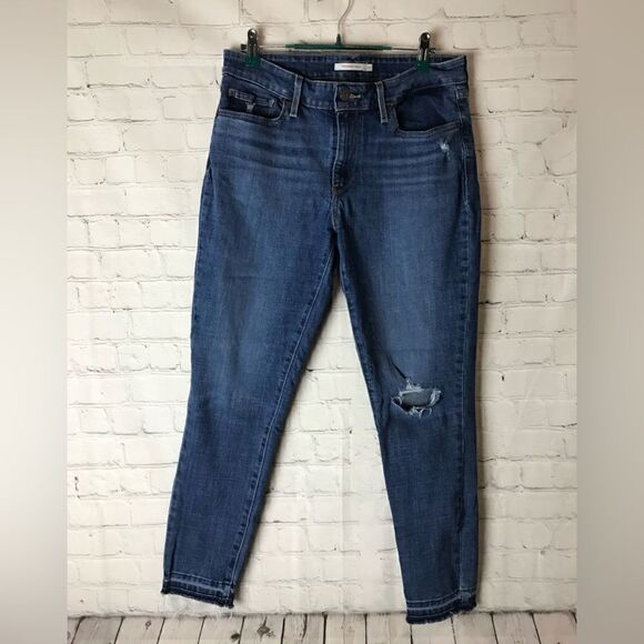 Levi’s 711 Skinny Ankle Jeans Size 31 - Picture 2 of 8
